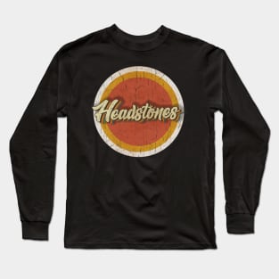 circle vintage Headstones Long Sleeve T-Shirt